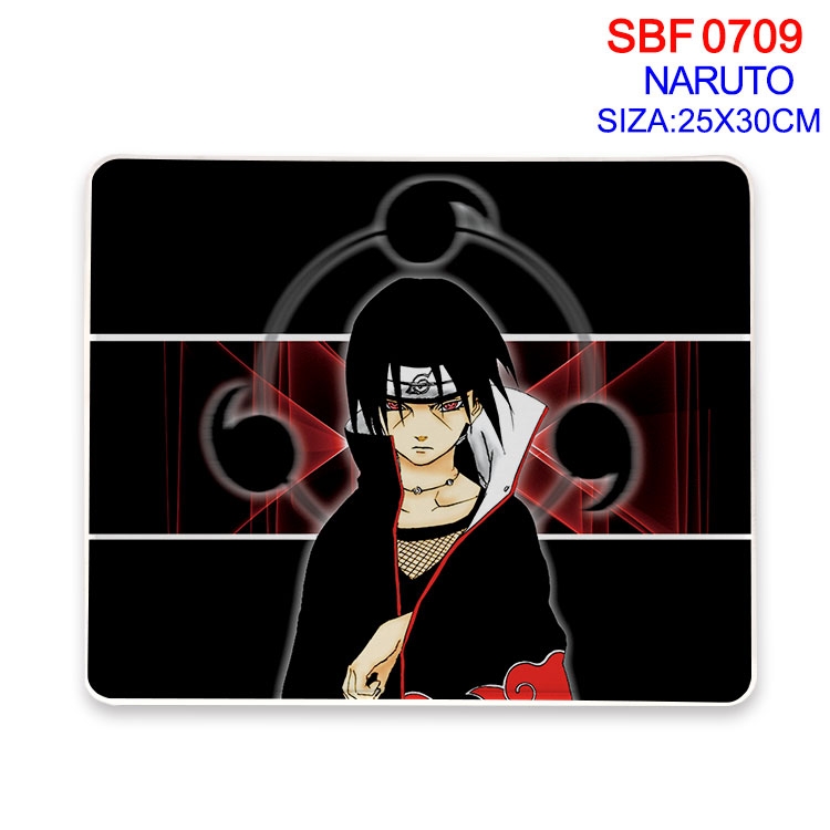 Naruto Anime peripheral edge lock mouse pad 25X30cm  SBF-709