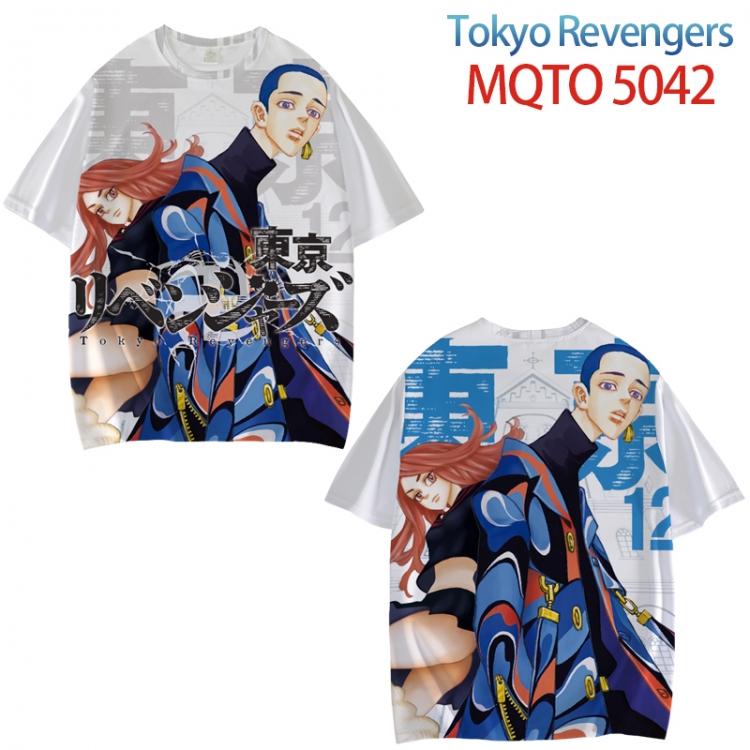 Tokyo Revengers Full color printed short sleeve T-shirt from XXS to 4XL MQTO 5042