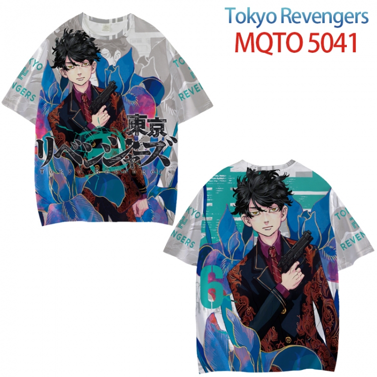 Tokyo Revengers Full color printed short sleeve T-shirt from XXS to 4XL MQTO 5041