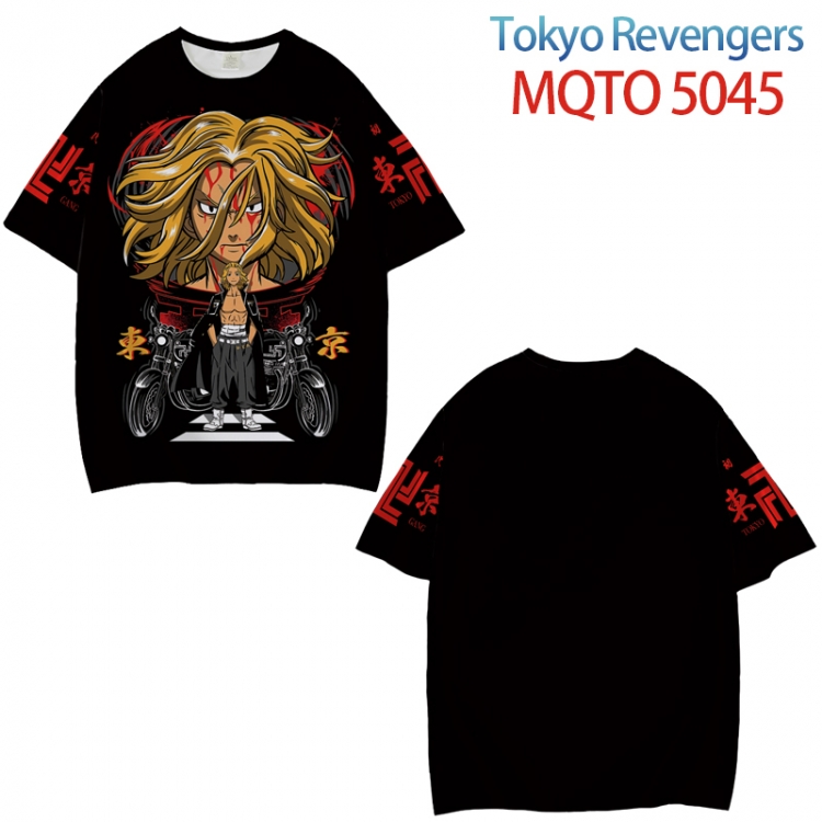 Tokyo Revengers Full color printed short sleeve T-shirt from XXS to 4XL MQTO 5045