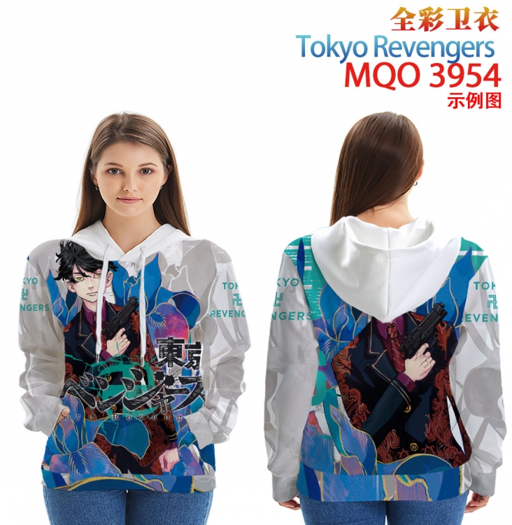 Tokyo Revengers Long Sleeve Hooded Full Color Patch Pocket Sweatshirt from XXS to 4XL MQO 3954