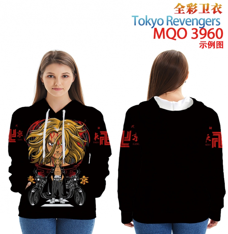 Tokyo Revengers Long Sleeve Hooded Full Color Patch Pocket Sweatshirt from XXS to 4XL  MQO 3960