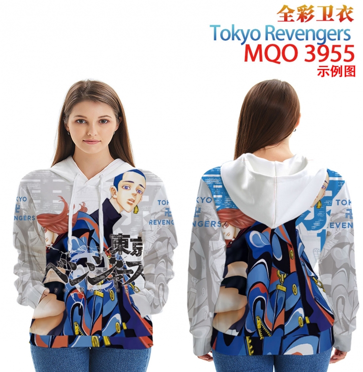 Tokyo Revengers Long Sleeve Hooded Full Color Patch Pocket Sweatshirt from XXS to 4XL  MQO 3955