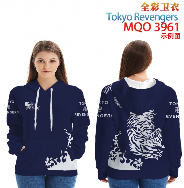 Tokyo Revengers Long Sleeve Hooded Full Color Patch Pocket Sweatshirt from XXS to 4XL MQO 3961