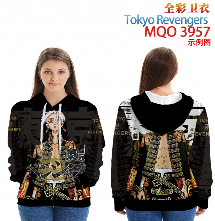 Tokyo Revengers Long Sleeve Hooded Full Color Patch Pocket Sweatshirt from XXS to 4XL MQO 3957