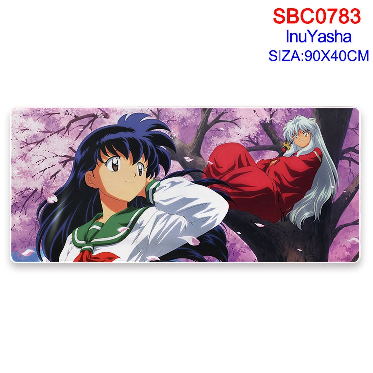 Inuyasha Anime peripheral edge lock mouse pad 40X90CM SBC-783