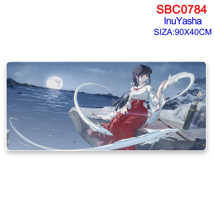 Inuyasha Anime peripheral edge lock mouse pad 40X90CM SBC-784