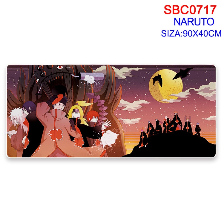 Naruto Anime peripheral edge lock mouse pad 40X90CM SBC-717