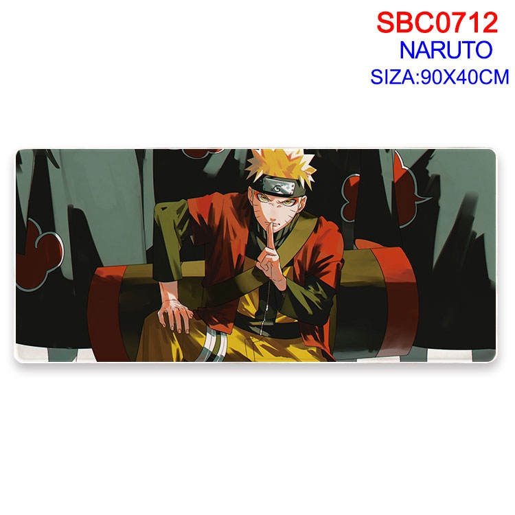 Naruto Anime peripheral edge lock mouse pad 40X90CM SBC-712