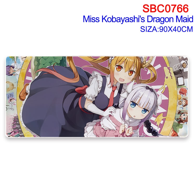 Miss Kobayashis Dragon Maid Anime peripheral edge lock mouse pad 40X90CM SBC-766