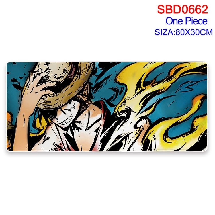 One Piece Anime peripheral edge lock mouse pad 80X30cm SBD-662