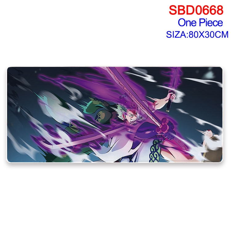 One Piece Anime peripheral edge lock mouse pad 80X30cm SBD-668