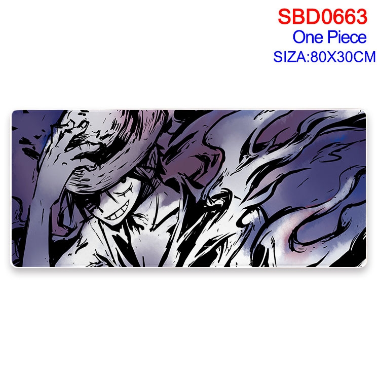 One Piece Anime peripheral edge lock mouse pad 80X30cm SBD-663