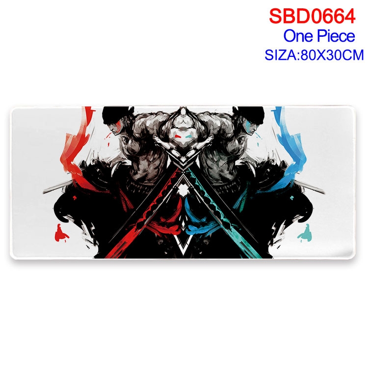One Piece Anime peripheral edge lock mouse pad 80X30cm SBD-664