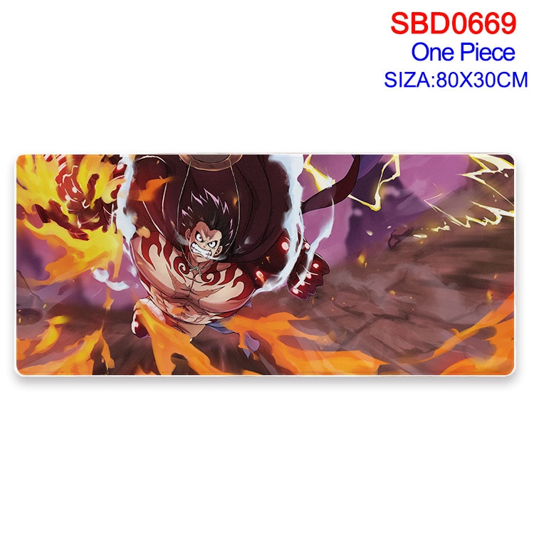 One Piece Anime peripheral edge lock mouse pad 80X30cm SBD-669
