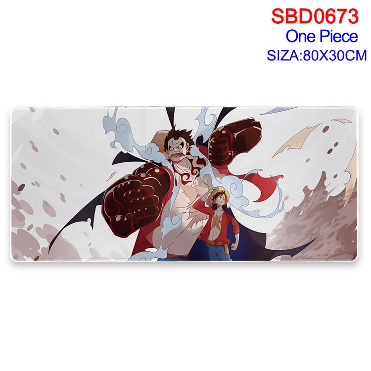 One Piece Anime peripheral edge lock mouse pad 80X30cm SBD-673