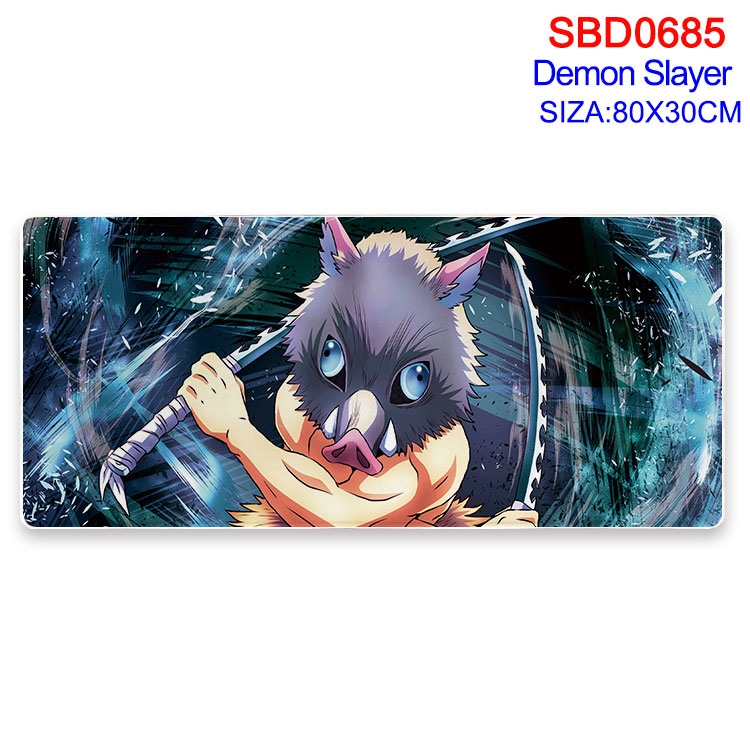 Demon Slayer Kimets Anime peripheral edge lock mouse pad 80X30cm SBD-685