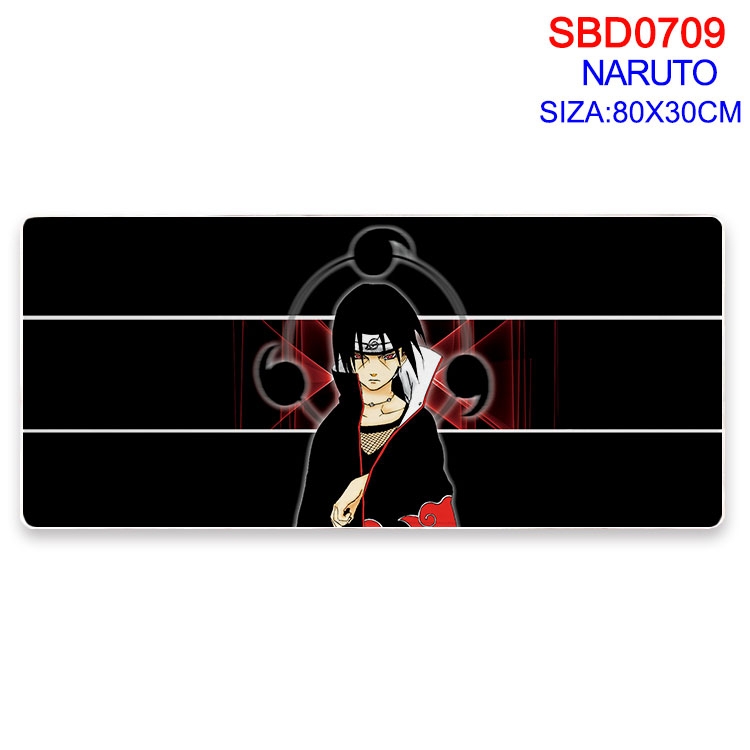 Naruto Anime peripheral edge lock mouse pad 80X30cm SBD-709