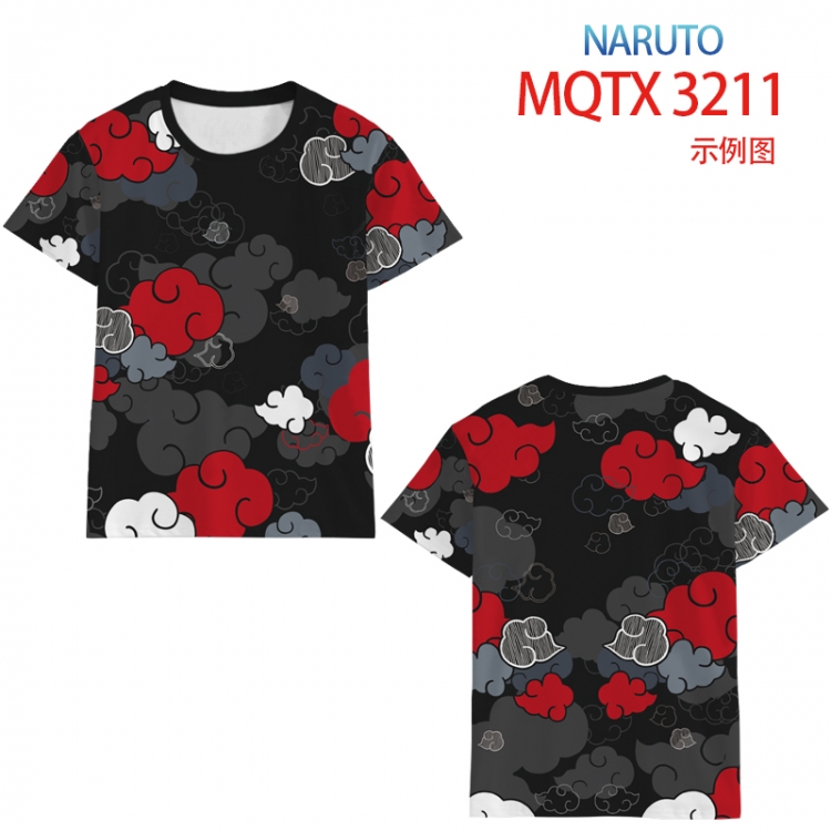 Naruto Full Color Print Short Sleeve Coolpad T-Shirt from 2XS to 5XL MQTX 3211