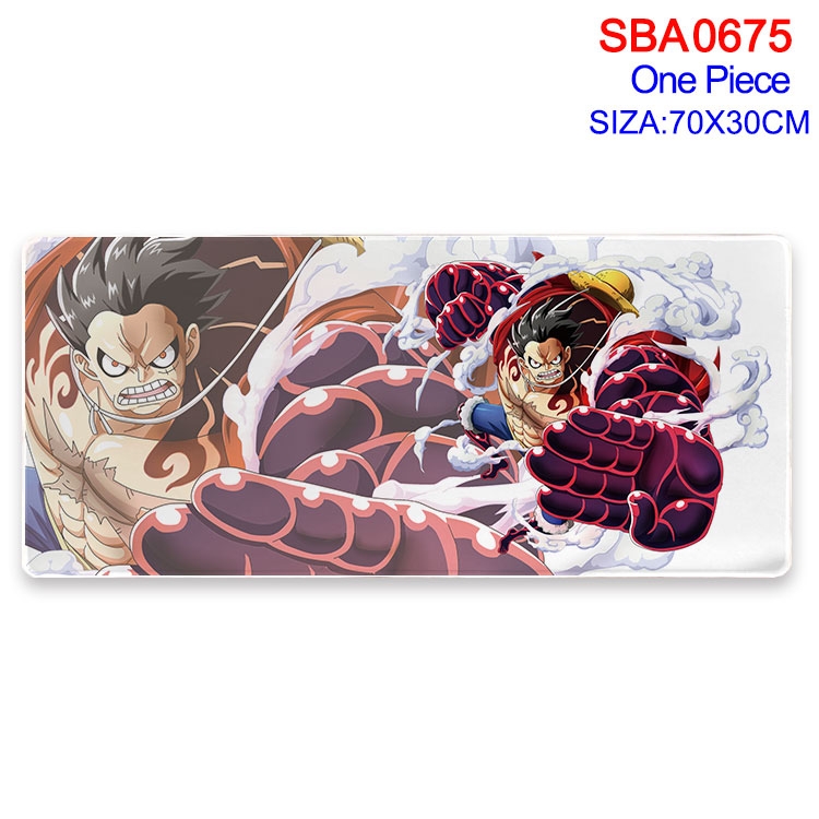 One Piece Anime peripheral edge lock mouse pad 70X30cm SBA-675