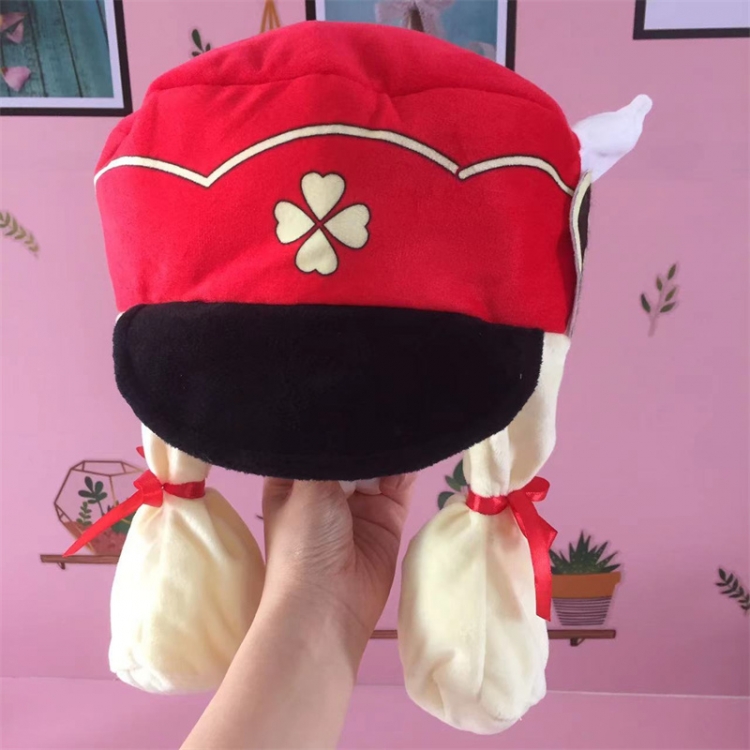 Genshin Impact Game Peripheral Airbag Cap COS Plush Hat