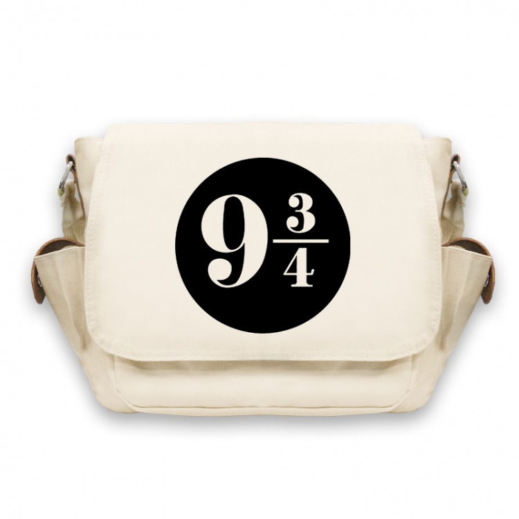 Harry Potter Anime Peripheral Shoulder Bag Casual Satchel 33X13X26cm