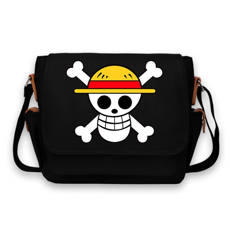 One Piece Anime Peripheral Shoulder Bag Casual Satchel 33X13X26cm