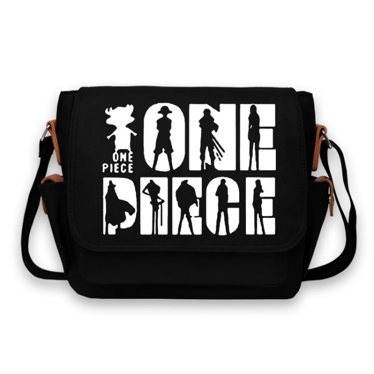 One Piece Anime Peripheral Shoulder Bag Casual Satchel 33X13X26cm