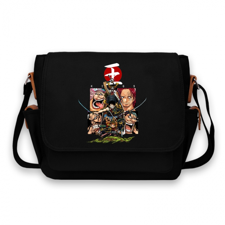 One Piece Anime Peripheral Shoulder Bag Casual Satchel 33X13X26cm