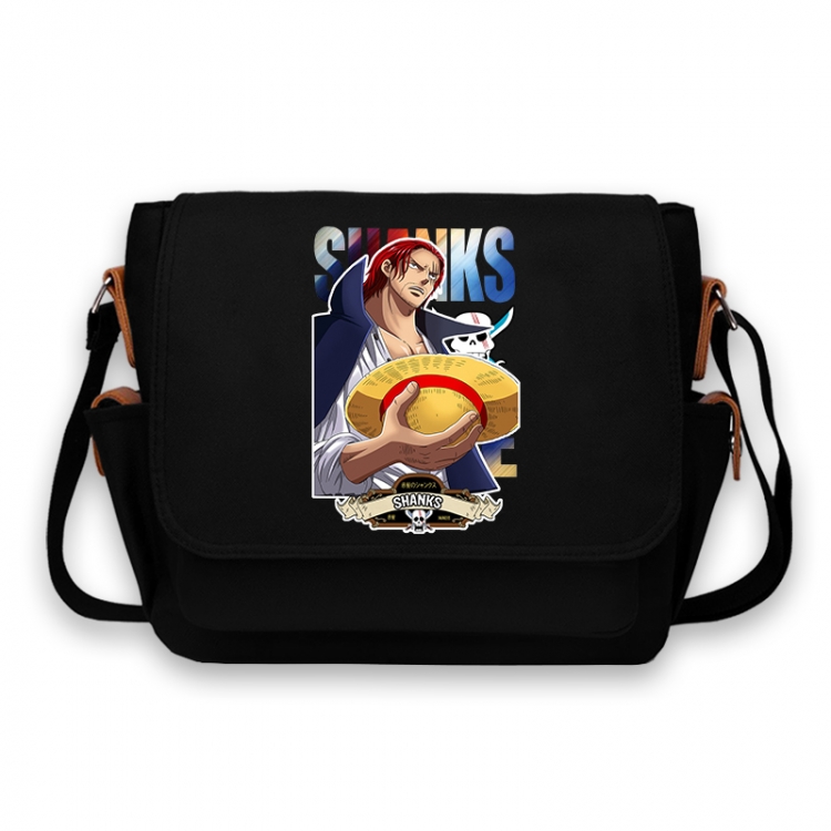 One Piece Anime Peripheral Shoulder Bag Casual Satchel 33X13X26cm