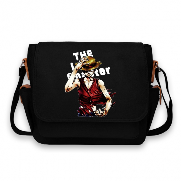 One Piece Anime Peripheral Shoulder Bag Casual Satchel 33X13X26cm