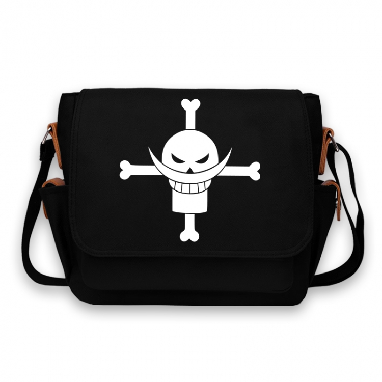 One Piece Anime Peripheral Shoulder Bag Casual Satchel 33X13X26cm