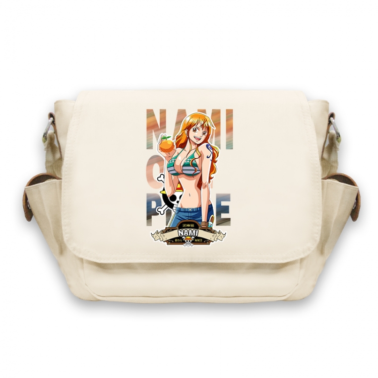 One Piece Anime Peripheral Shoulder Bag Casual Satchel 33X13X26cm