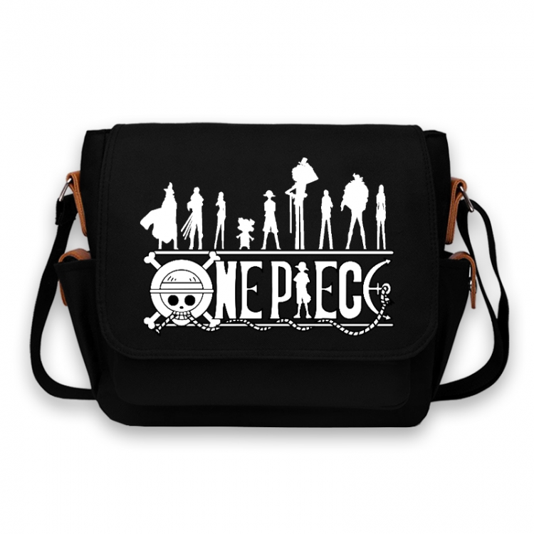 One Piece Anime Peripheral Shoulder Bag Casual Satchel 33X13X26cm