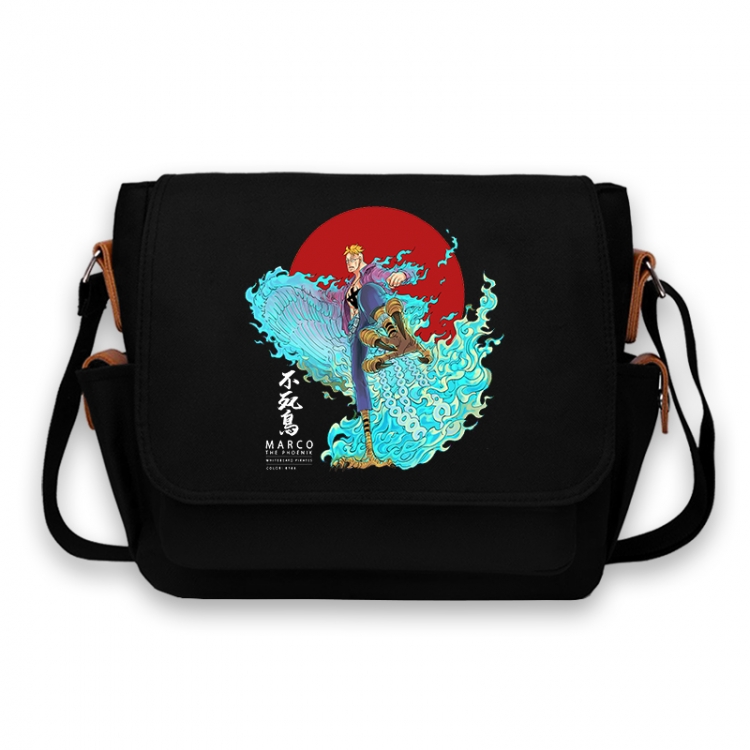 One Piece Anime Peripheral Shoulder Bag Casual Satchel 33X13X26cm