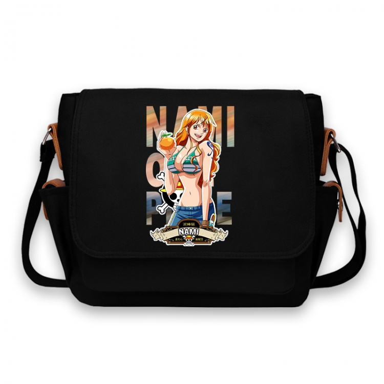 One Piece Anime Peripheral Shoulder Bag Casual Satchel 33X13X26cm