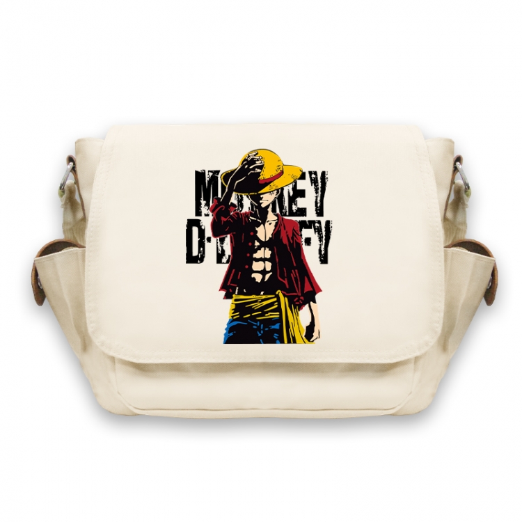 One Piece Anime Peripheral Shoulder Bag Casual Satchel 33X13X26cm