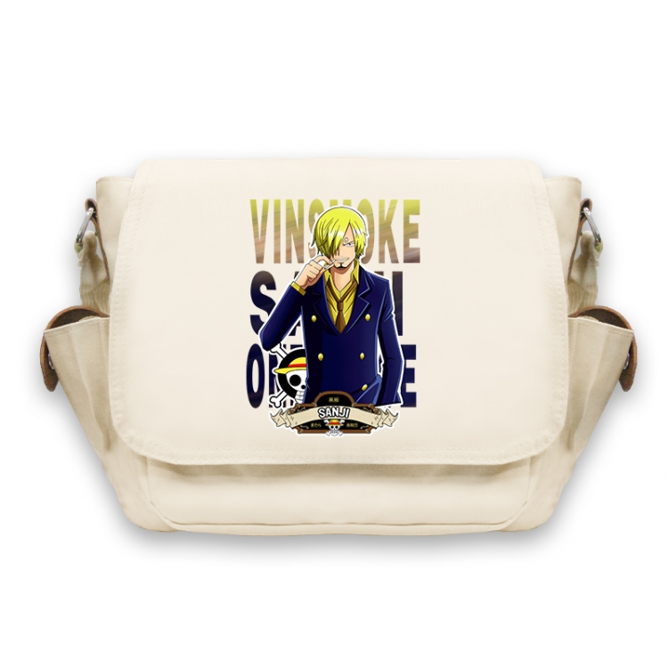 One Piece Anime Peripheral Shoulder Bag Casual Satchel 33X13X26cm