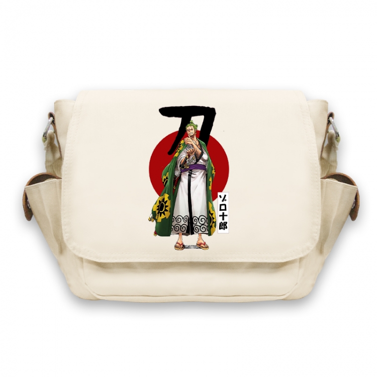 One Piece Anime Peripheral Shoulder Bag Casual Satchel 33X13X26cm