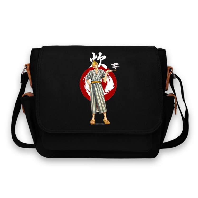 One Piece Anime Peripheral Shoulder Bag Casual Satchel 33X13X26cm