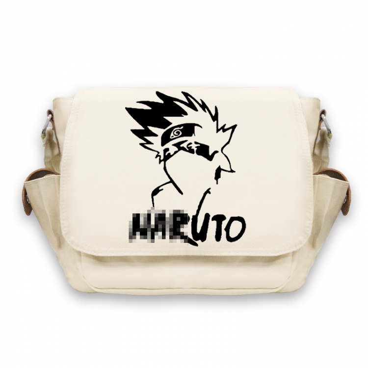 Naruto Anime Peripheral Shoulder Bag Casual Satchel 33X13X26cm