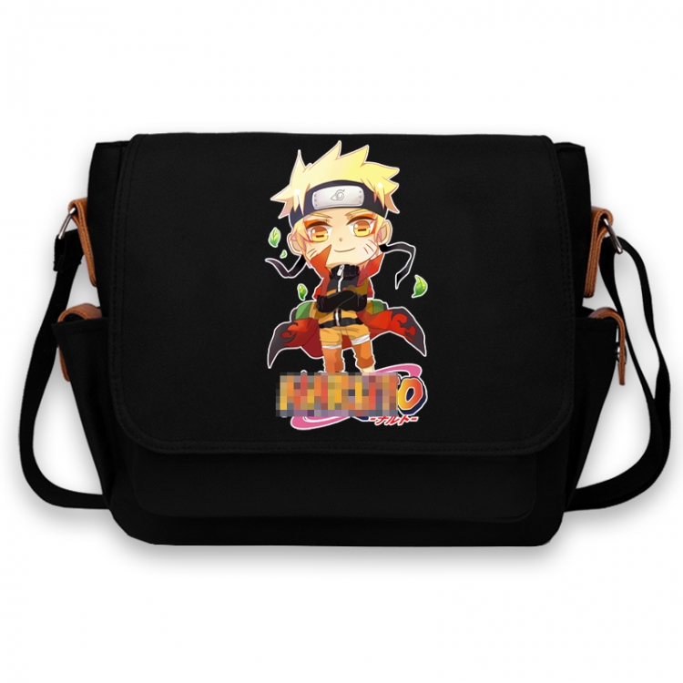 Naruto Anime Peripheral Shoulder Bag Casual Satchel 33X13X26cm