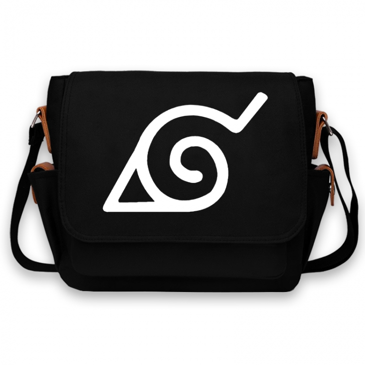 Naruto Anime Peripheral Shoulder Bag Casual Satchel 33X13X26cm