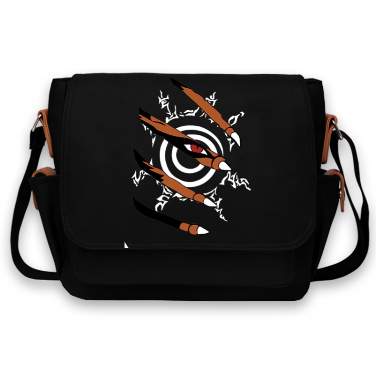 Naruto Anime Peripheral Shoulder Bag Casual Satchel 33X13X26cm