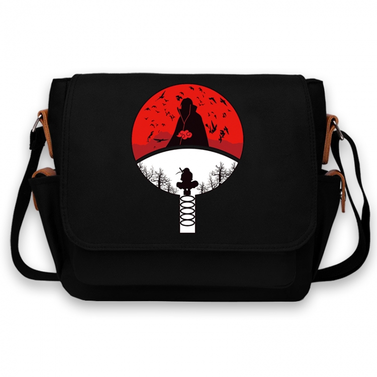 Naruto Anime Peripheral Shoulder Bag Casual Satchel 33X13X26cm