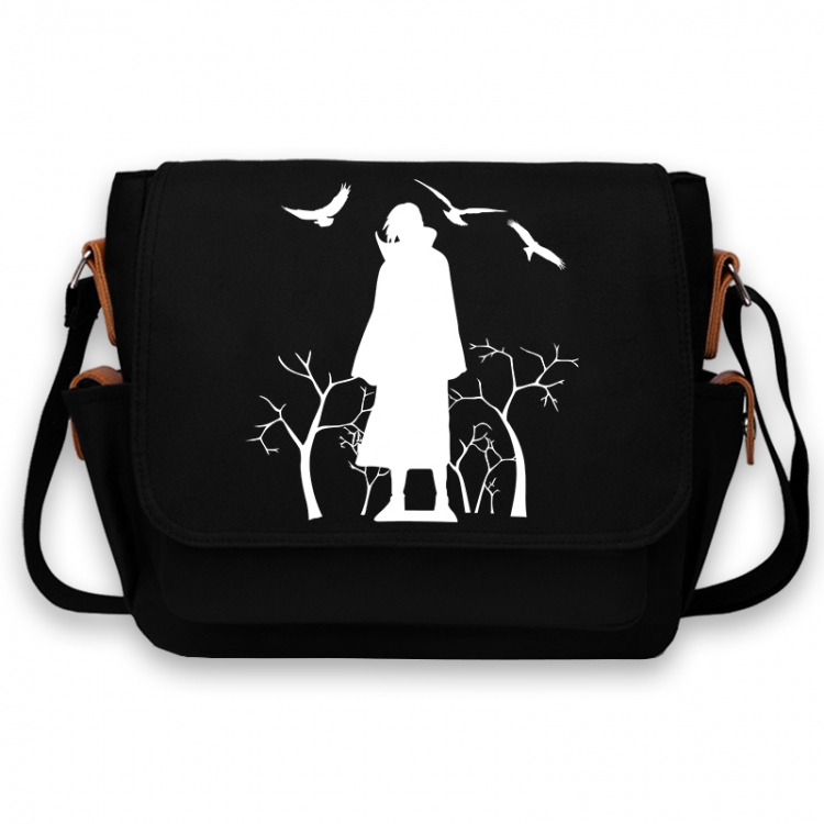 Naruto Anime Peripheral Shoulder Bag Casual Satchel 33X13X26cm