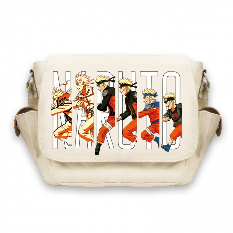 Naruto Anime Peripheral Shoulder Bag Casual Satchel 33X13X26cm