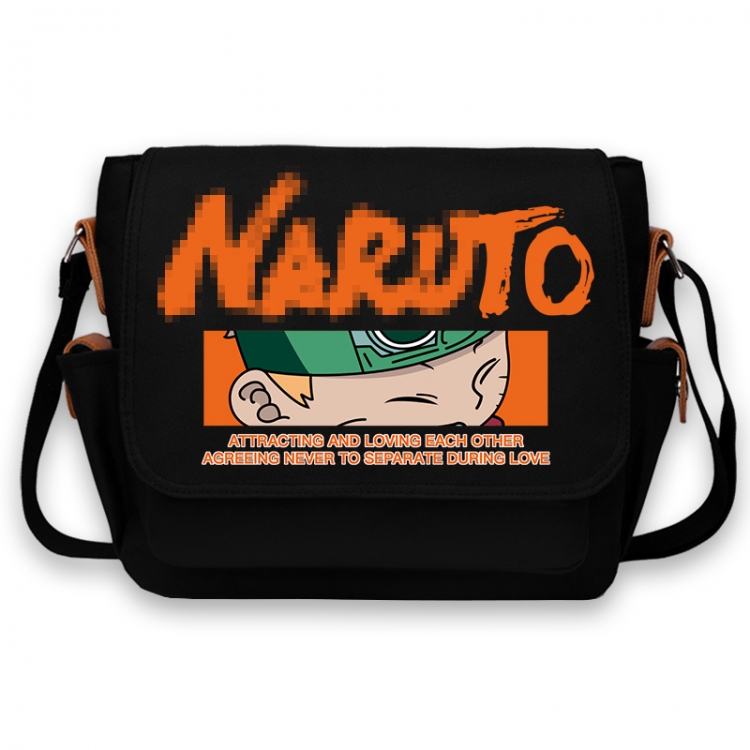 Naruto Anime Peripheral Shoulder Bag Casual Satchel 33X13X26cm