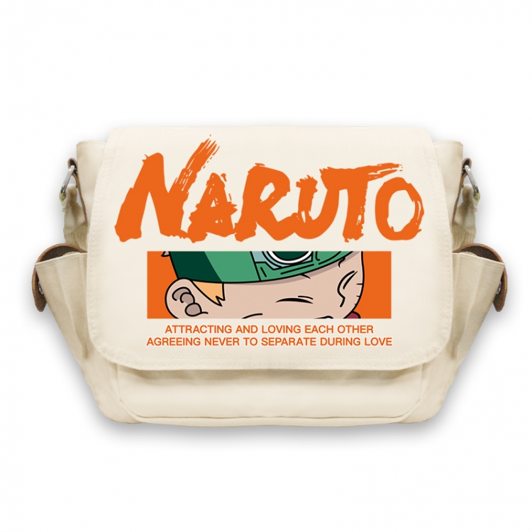 Naruto Anime Peripheral Shoulder Bag Casual Satchel 33X13X26cm