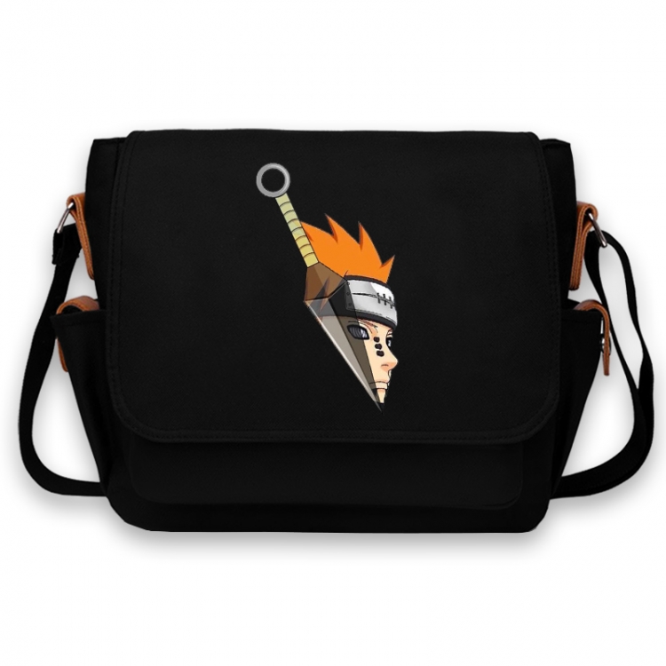 Naruto Anime Peripheral Shoulder Bag Casual Satchel 33X13X26cm